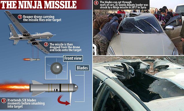 Bom Ninja, CIA Kembangkan `Senjata Drone` Mematikan Tanpa Ledakan